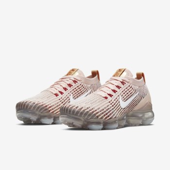 Nike Air VaporMax Flyknit 3 - Női Utcai Cipő - Narancssárga/Kék/Piros/Fehér